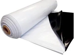 Lona Para Silo Dupla Face 200 Micras Siloplast Preto e Branco 6x50m