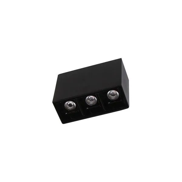 Spot De Sobrepor Taschibra Arch Pontual Led 6w Bivolt Preto 2700k Luz Amarela 15090420