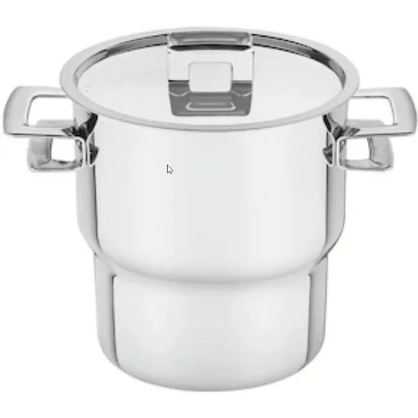 Cuscuzeira Tramontina Brava em Aço Inox 14 cm Inox