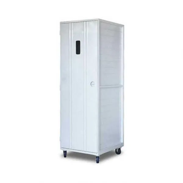 Armário De Crescimento Epóxi Branco C/ 20 Esteiras 5 Tiras 58x70 - Imeca.