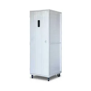 Armário De Crescimento Epóxi Branco C/ 20 Esteiras 5 Tiras 58x70 - Imeca.