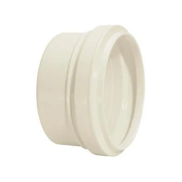 Tampa De Esgoto 100mm Pvc Branca - Amanco