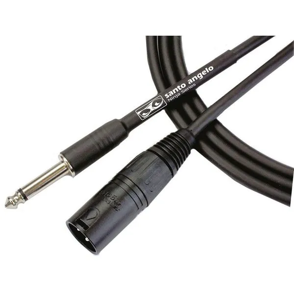 Cabo Santo Angelo Ninja Nm E-20 P10 Mono / Xlr Macho 15...