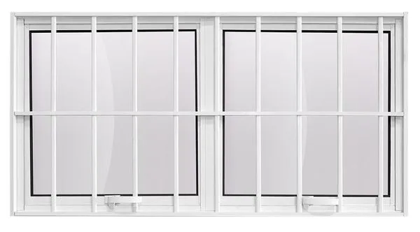 Maxim ar 2 seções em alumínio com Grade Premium Branco - 60x150