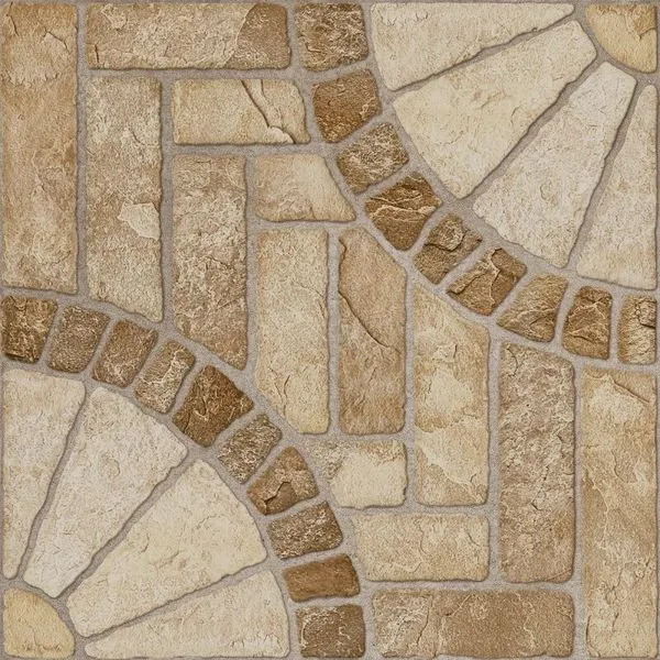 Cerâmica Piso Forte 50,8x50,8cm HD Pompeia Marrom Antideslizante Classe A PEI 5