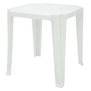 Mesa Tambaú Em Polipropileno Branco - 92314010 - Tramontina Mesa Quadrada Tambau Branca - 9231010 - Tramontina
