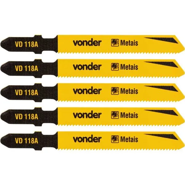 Lâmina de serra tico-tico VD 118A - VONDER
