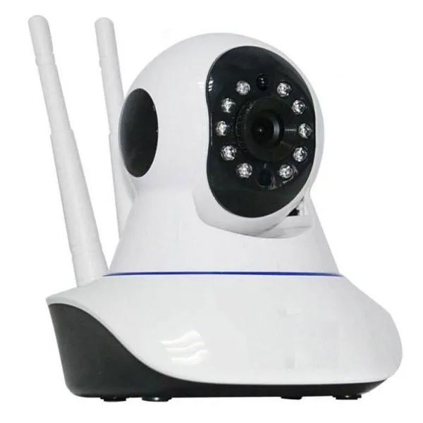 Câmera Ip Wifi Hd Wireless Visão Noturna Segurança