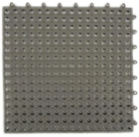 Piso PVC Neolar Acqua Cinza 10mm 30x30cm