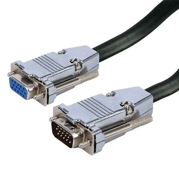 Extensão Vga Blindado Pontas Metálicas - 40 Mt