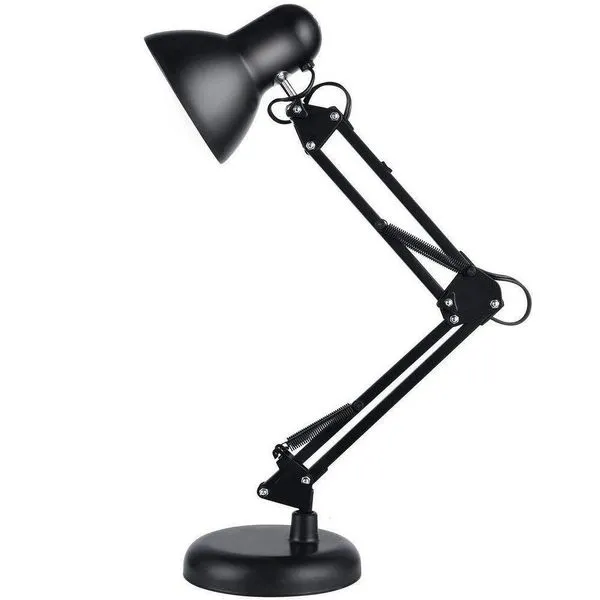 Luminaria Robo Articulada De Mesa Com Base Garra Computador Home Office
