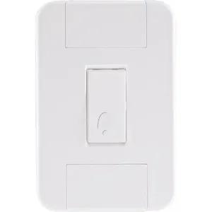 1 Pulsador Campainha 10 A 250v Tablet Branco