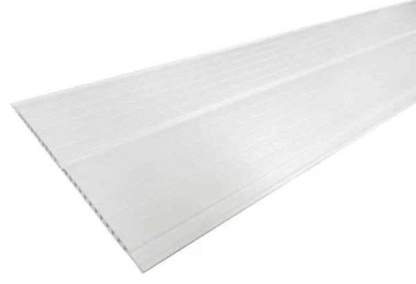 Forro PVC Plasflex Frisado Branco Gelo 7mm 20cm 4m