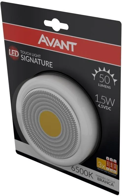 Luminária Led Avant Signature Pilha AAA 3W 6500K Policarbonato 254011375