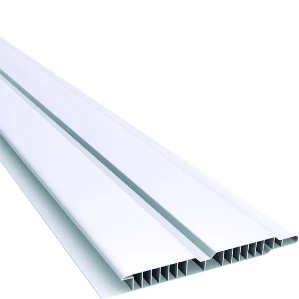 Forro PVC Plasbil Canelado Branco 10mm 10cm 6m