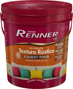 Textura Renner Adornare Rústica Branco 18L