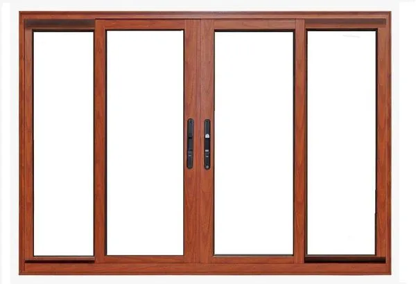 Janela de alumínio 04 folhas Madeirado Maxx - 120x120