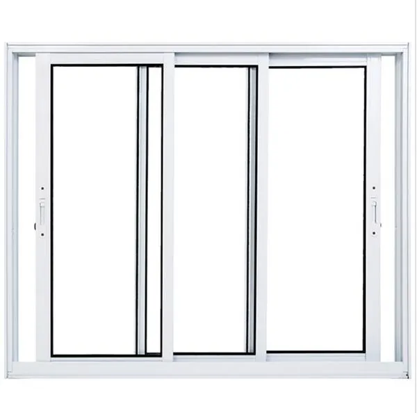 Janela de Alumínio Maxx 03 Folhas Móveis Branco - 100x120