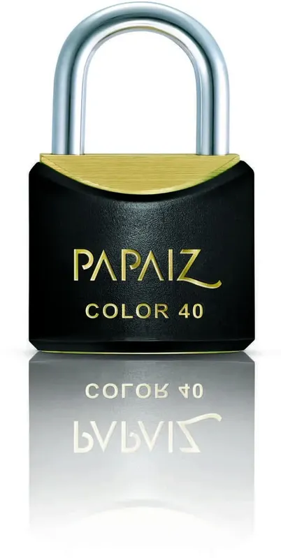 Cadeado Papaiz CR40 SM 40MM Serie Color Preto