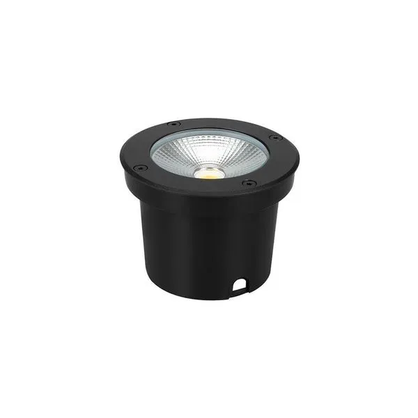 Embutido De Solo Led Astraled Es-6920 Felis 20w Bivolt Preto 3000k Luz Amarela 3000k Luz Amarela Es-6920