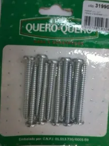 Parafuso de Fenda AAT 4,8x50mm Pacote com 10 Unidades