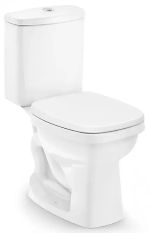Vaso Sanitário com Caixa Acoplada Incepa Art Ecoflush com Acessórios Acionamento Duplo Branco 3/6 Litros