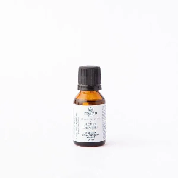 Essência Concentrada Vegana Orquídea Negra E Flor De Laranjeira 20ml