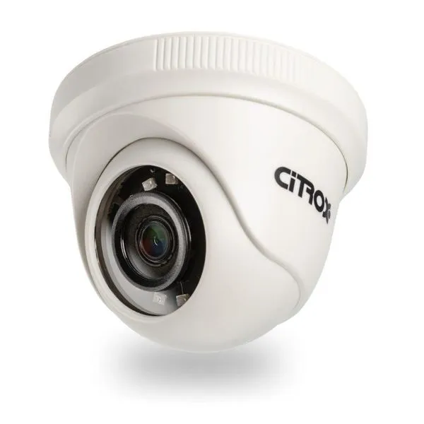 Câmera Dome Citrox Plastica 4x1 720p 1/ 4 Ir20m Cx-2921