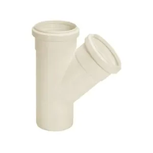 Junção Y Esgoto 100 X 100mm Pvc Branca - Amanco - Nbr 5688