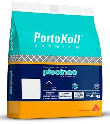 Rejunte Portokoll Aqua Flex Azul Piscina 4Kg