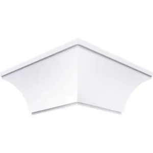 Acabamento Forro Pvc Canto Externo Branco Plasbil
