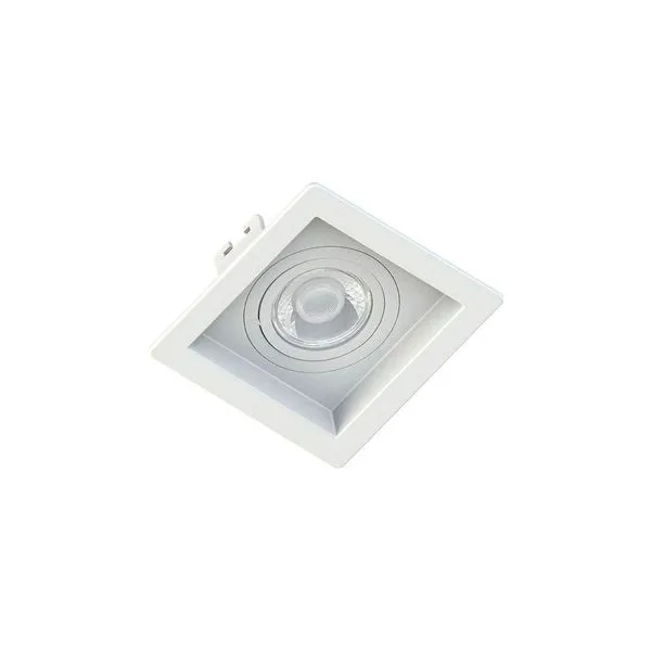 Spot De Embutir Recuado Save Energy Mr16 Gu10 Bivolt Branco