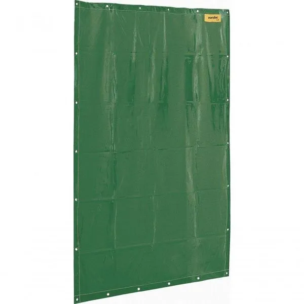 Cortina Para Solda 1,22x1,78 Verde Sem Suporte Vonder
