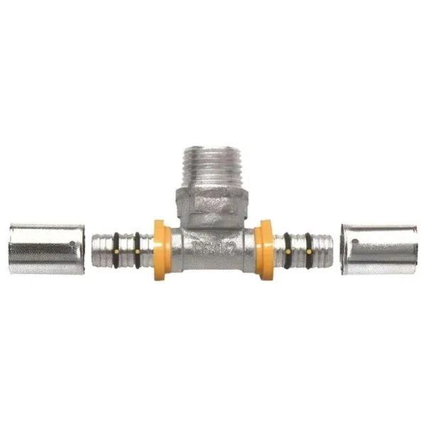 Tê Com Saída Rosca Macho 16mm 1-2"" - Gsm-1612 - Astra Te Com Saída Rosca Macho 16mm 1-2" - Gsm-1612 - Astra