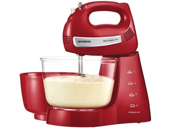 Batedeira Mondial Bellamassa B29NP Vermelha 220V