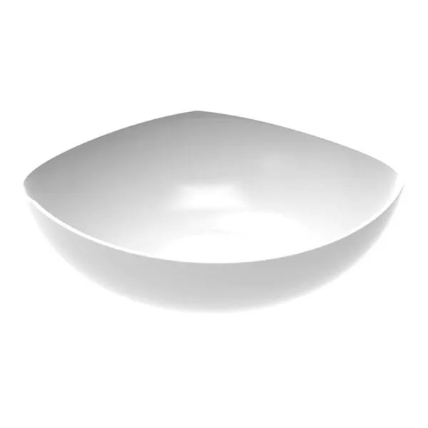 Saladeira Tigela Branca Trio Plástica Crippa Salada Pipoca Sobremesa
