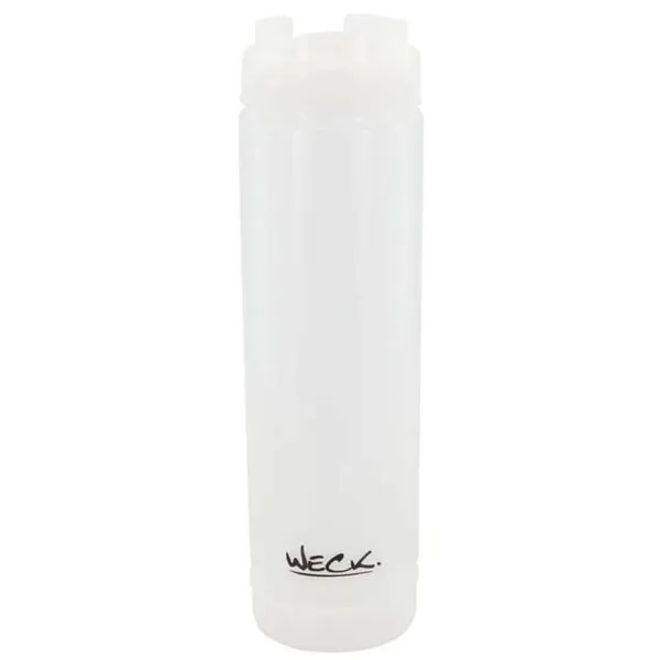 Kit 5 Bisnagas Invertida 710ml Weck Molhos Buffets Profissional Hambúrgueres Lanchonetes