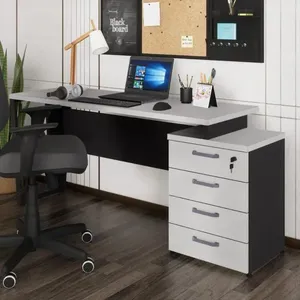 Escrivaninha Mesa Escritório Extensível 150cm 4 Gavetas Flex Multimóveis CR25325
