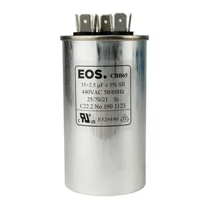 Capacitor 35 + 2,5 Uf 440v único