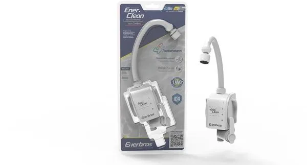 Torneira Elétrica de Parede Enerbras 4800W 127V Branco
