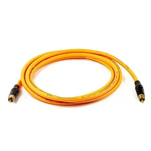 Cabo Coaxial Digital (spdif) Laranja - 25 Metros