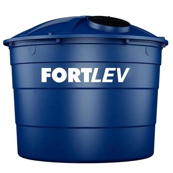 Caixa D'Água Polietileno 10.000L Azul - Fortlev