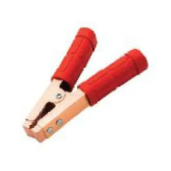 Garra Jacaré para Bateria Grande 500A 155mm Vermelha para Conexão Automotiva Segura NWT Garra Jacaré para Bateria Grande 500A 155mm Vermelha Uso Automotivo Pesado NWT