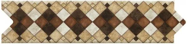 Faixa Gabriela 8,5X33 HDL2472 Bege/Marron 20 Peças