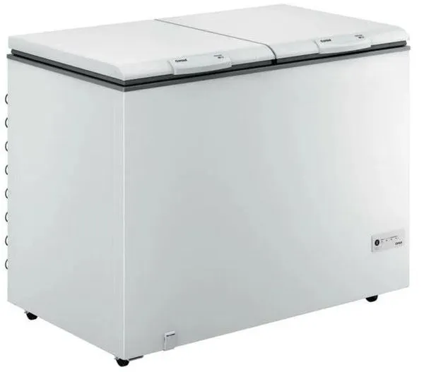 Freezer Horizontal Consul 2 Tampas CHB42FBANA 414L Branco