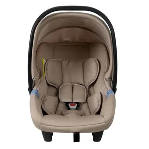 Bebê Conforto Mon Amour de 0 Até 13kg com Protetor de Cabeça e Capota Removível Bege Burigotto Bebê Conforto Mon Amour de 0 Até 13kg com Cinto de 3 Pontos Bege Burigotto
