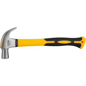 Martelo Unha 20MM Polido Cabo Fibra de Vidro - VONDER