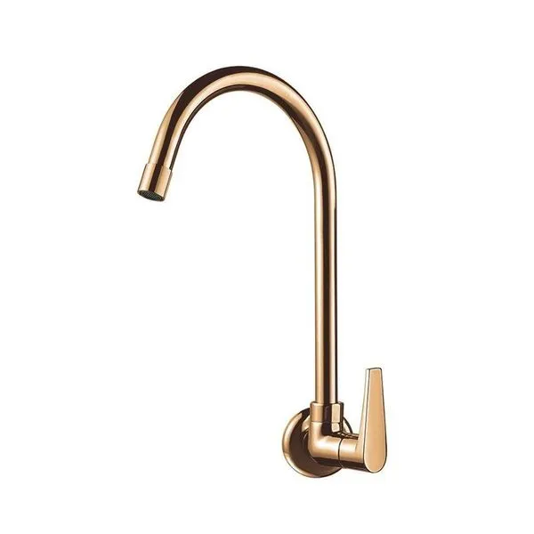 Torneira Para Cozinha De Parede Bica Móvel Lorenjoy Lorenzetti - 1168 R32 - Rose Gold