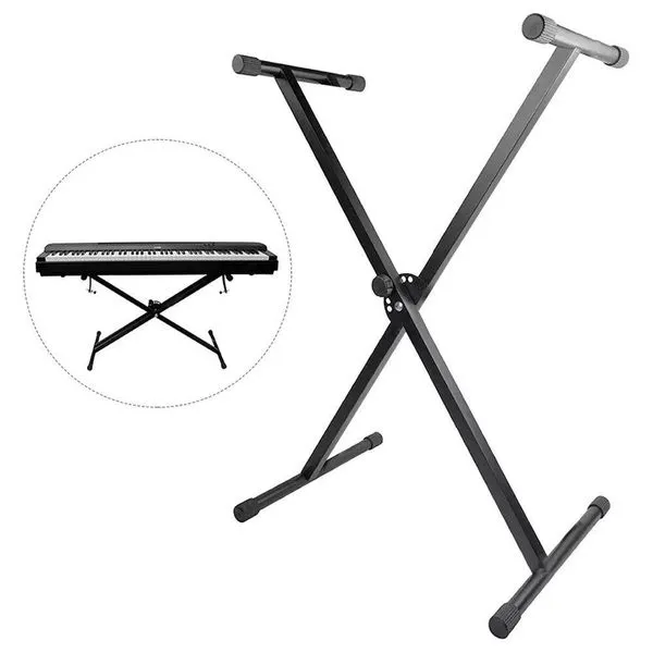 Suporte Teclado Musical Lorben Para Yamaha Casio Roland Em X Profissional Portátil Gt6192