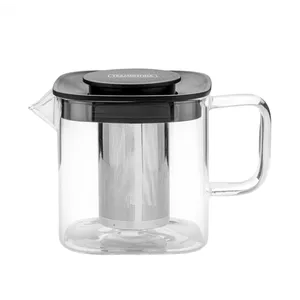 Bule para Chá Tramontina, 600ml, Com Tampa, Vidro - 61763/060